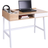 Homcom Workstation Oak/White Writing Desk 55x100cm