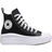 Converse Junior Chuck Taylor All Star Move Leather Hi - Black/Black/White