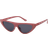 Jrllfd Retro Cat Eye Polarized Sunglasses Brown/Grey