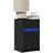 vidaXL 852000 Black Sengebord 34x38cm