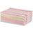 Borg Living Striped Badehåndklæde Hvid, Pink, Gul (200x100cm)