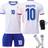 UEFA Euro 2024 Edition Home Child Adult Kit No.10 MBAPPE With Socks+Protective Gear