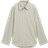 Tom Tailor Striped Loose Fit Shirt - Olive White Stripe