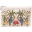 Elizabeth Scarlett Tropical Parrot Everyday Pouch - Cream