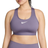 Nike Swoosh High Support Women's Non Padded Adjustable Sports Bra - Daybreak/White