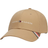 Tommy Hilfiger Logo Embroidery Six Panel Baseball Cap - Classic Khaki