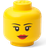 LEGO Opbevaringshoved Pige Mini