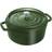 Staub La Cocotte Basil Green med låg 24cm