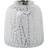 Alexandra House Living Ceramic White/Silver Vas 20cm