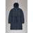 Rains Lohja Long Insulated Curve Jacket - Navy