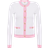 L'agence Leon Cardigan - White/Cotton Candy