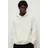 H&M Men White Loose Fit Hoodie