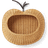 ferm LIVING Apple 49.6x52 cm Beige