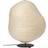 ferm LIVING Kurbis Low Natural/Black Golvlampa 63.3cm