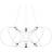 DCW Munari Black Pendant Lamp ∅ 120cm