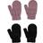 Name It Magic Glitter Mittens 2-pack - Black/Grape Shake (13232717)