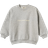 Wheat Kid's X Pernille Teisbæk Crewneck Hello - Grey Melange