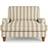 Dunelm Beatrice Woven Stripe Honey Armchair 89cm