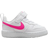 Nike Court Borough Low Recraft TDV - White/Laser Fuchsia