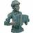 Alexandra House Living Magnesium Music Blue Figurine 62cm