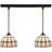 Viro Tiffany Pink/Black Pendant Lamp 20cm