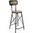 Alexandra House Living Iron Black Fotpall 100cm