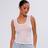 Shein White Mesh Fitted Vest
