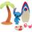 Disney Disney Stitch Leksaksset 6 Delar Hang Tio Stitch One Size Leksaker