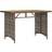 vidaXL Rectangular Outdoor 110 cm H x 68 cm W x 110 cm L - Grey