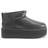 UGG Classic Ultra Mini Platform - Black Leather