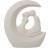 Alexandra House Living Decorative Moon White Figurine 31cm