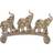 Alexandra House Living Elephant Brown/Golden Prydnadsfigur 16cm