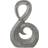 Alexandra House Living Ceramic Silver Prydnadsfigur 38cm