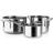 Eva Solo Stainless Steel Grytset Set 3 delar