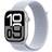 Apple Watch Series 10, Aluminium, 46mm, GPS + Cellular, Sport Loop, Silver