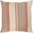 Ib Laursen Stripes Kuddöverdrag Beige, Brun, Röd (50x50cm)