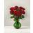 Interflora 10 röda rosor