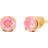 Kate Spade Pop Of Joy Flower Studs - Gold/Pink