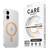 PanzerGlass CARE by PanzerGlass iPhone 16 FLAGSHIP Urban Combat Cover MagSafe Kompatibel Transparent Peach Fuzz