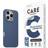 CARE by PanzerGlass iPhone 16 Pro Cover - Blå
