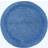 Homescapes Luxury Reversible Round Bath Mat