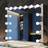 Hollywood Vanity Music Mirror with 15 LED Lights 100x80cm