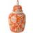 WERNS Jardin Orange/White Vase 33cm
