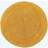 Homescapes Luxury Reversible Round Bath Mat