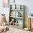 Dunelm Kids Bookcase Light Green