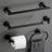 Shein Stainless Steel Towel Bar With Punch Installation, Bathroom Towel Rack, Paper Towel Rack, Punch Hook Multi-Functional Storage Rod, 1pc