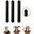 Shein SHEIN 3pcs/Set No-Heat Hair Curling Tool Kit: Curling Rods, Hair Ties & Foam Rollers For Women Hair Styling Design, Hair Rollers, Heatless Curls, Hair Curle