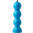 Addison Ross Bobbin Lacquered Aqua Salt Mill, Pepper Mill 24.1cm