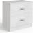 Fwstyle Nightstand White Bedside Table 35x45cm