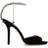 Jimmy Choo Saeda 100 Suede - Black